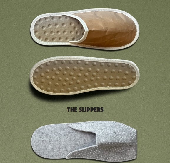 HOTEL SLIPPERS - ESSENTIAL - FUNCTIONAL 